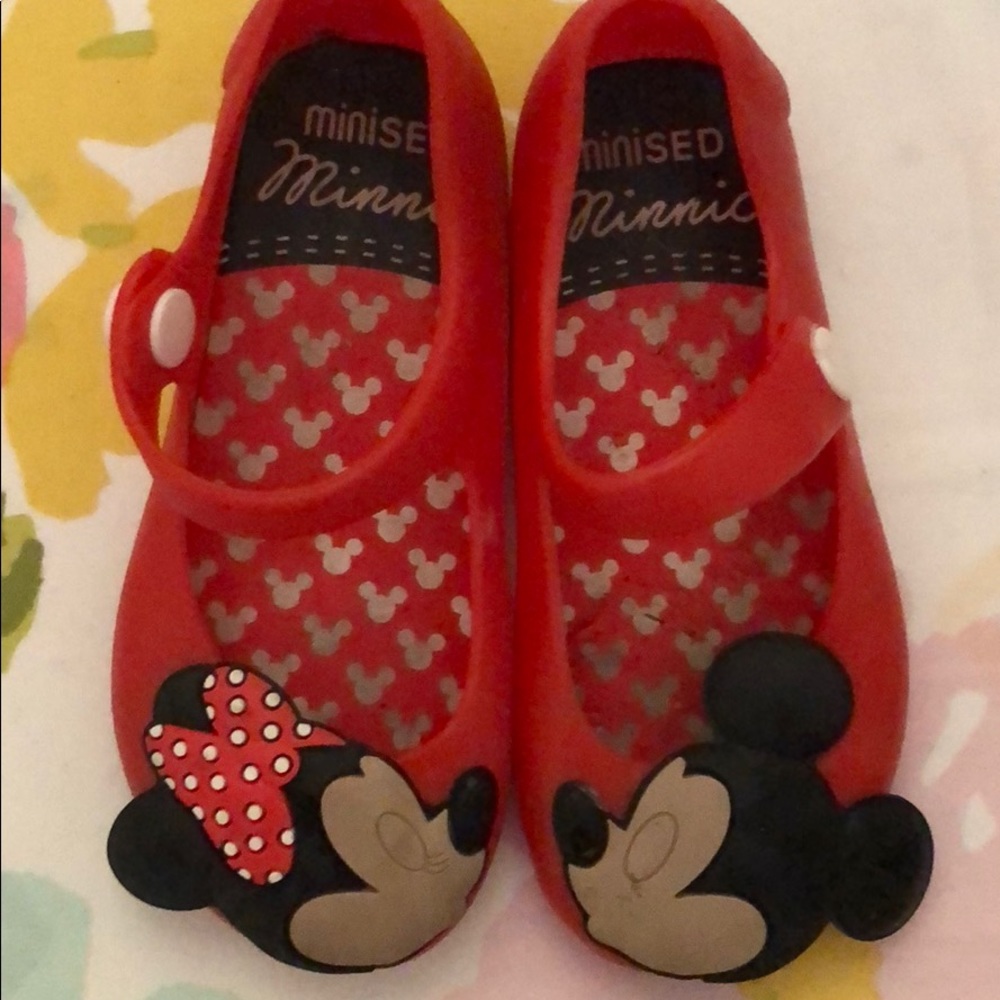 Minnie and Mickey shoes!